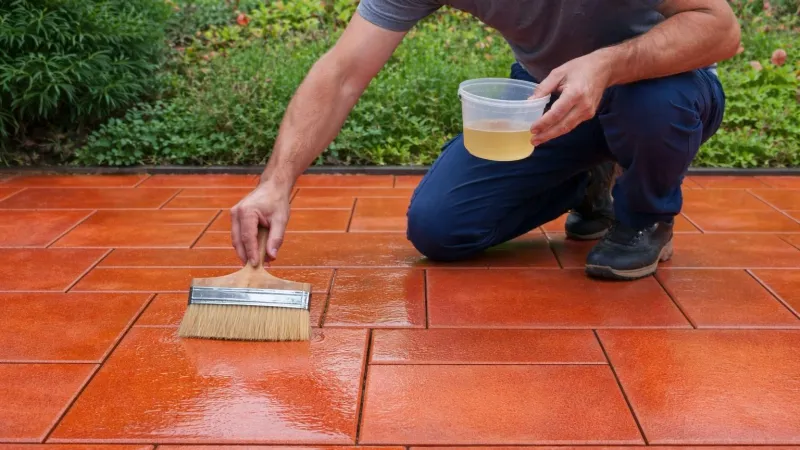 Applicazione barriera antivegetativa idrorepellente