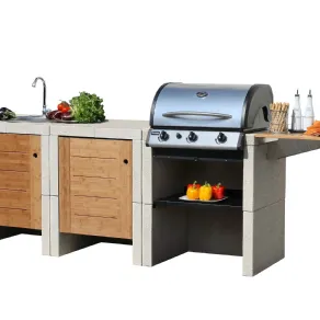 Installare barbecue in muratura