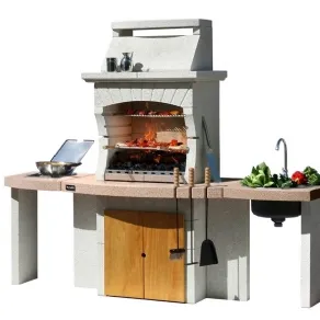 Barbecue in cemento