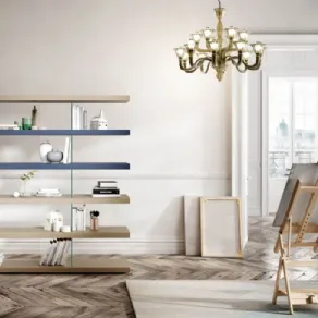 Libreria in legno e vetro Air – Lago