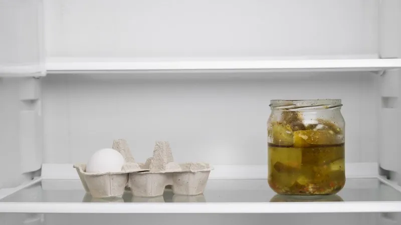 Per evitare la muffa, mai lasciare in frigo alimenti avanzati, aperti, avariati
