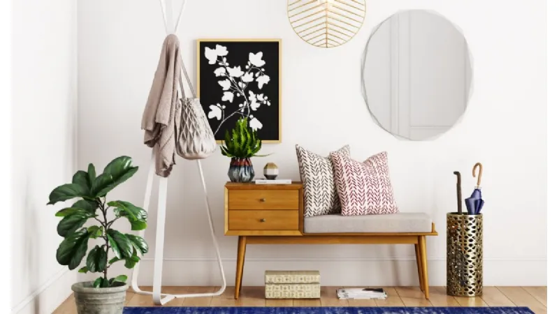 L'ingresso diventa una zona di comfort