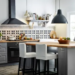 cucina ikea con isola