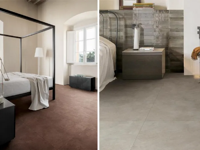 Terratech di Marazzi, la collezione di pavimenti in gres porcellanato anche per la camera da letto