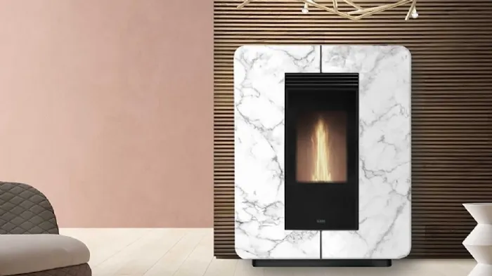 La caldaia a pellet Klover Astra Air Gres
