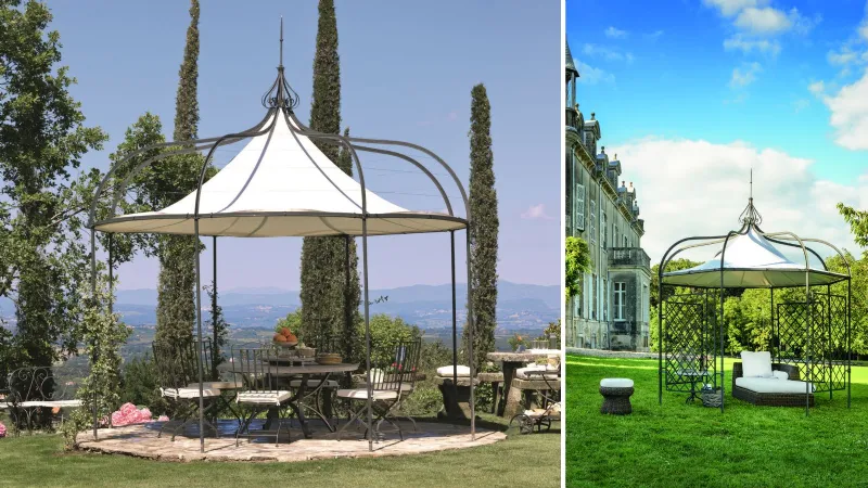 Solaire di Unopiù - Gazebo in ferro