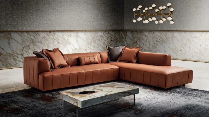 Roxy di Gurian - Divano in pelle