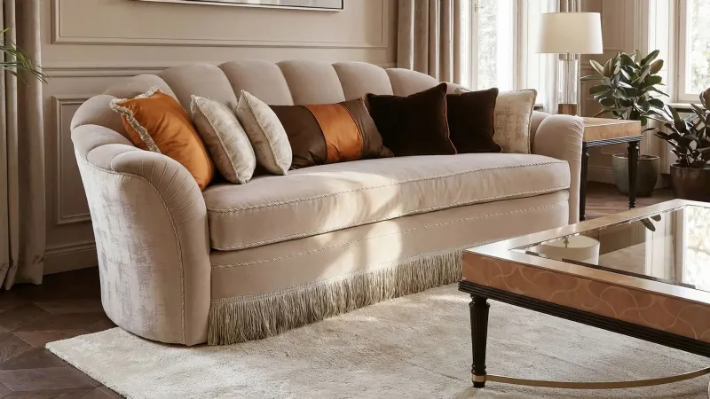 Collezione Flora di Marzorati - Divano in tessuto