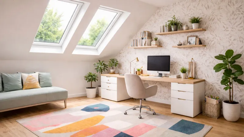 Carta da parati per creare un punto focale