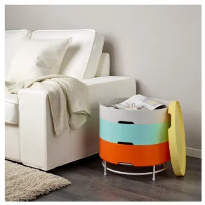 Comodino rotondo Ikea