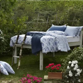 Completo letto matrimoniale romantico