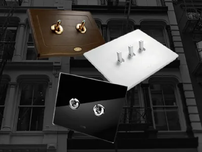 Con gli interruttori a levetta AVE accendi la luce e il tuo stile!