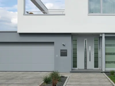Con la porta d'ingresso ThermoCarbon Hörmann sicurezza e isolamento termico al top