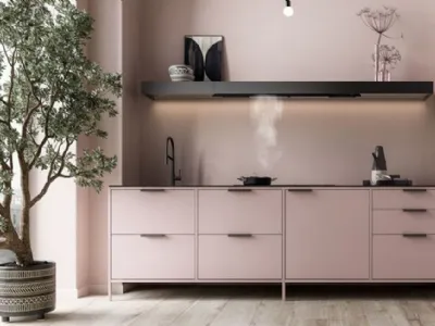 Con le cappe Falmec Elements l'aspirazione è parte integrante del progetto cucina