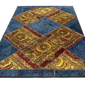 Un tappeto persiano patchwork proposto da Zarineh