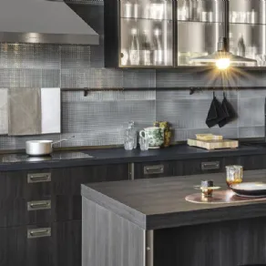 top in Dekton finitura Baltic Chromica - Scavolini Diesel Get Together Kitchen 2021