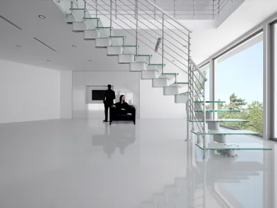 ringhiera scala moderna