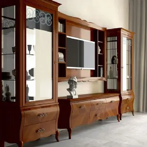 pareti attrezzate classiche porta tv