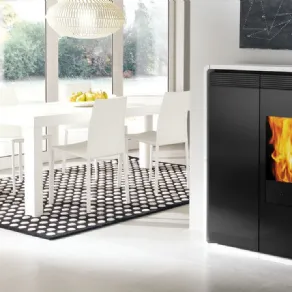 Stufa a pellet di design