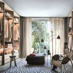Illuminazione con barre luminose - Cabina Open by Lema
