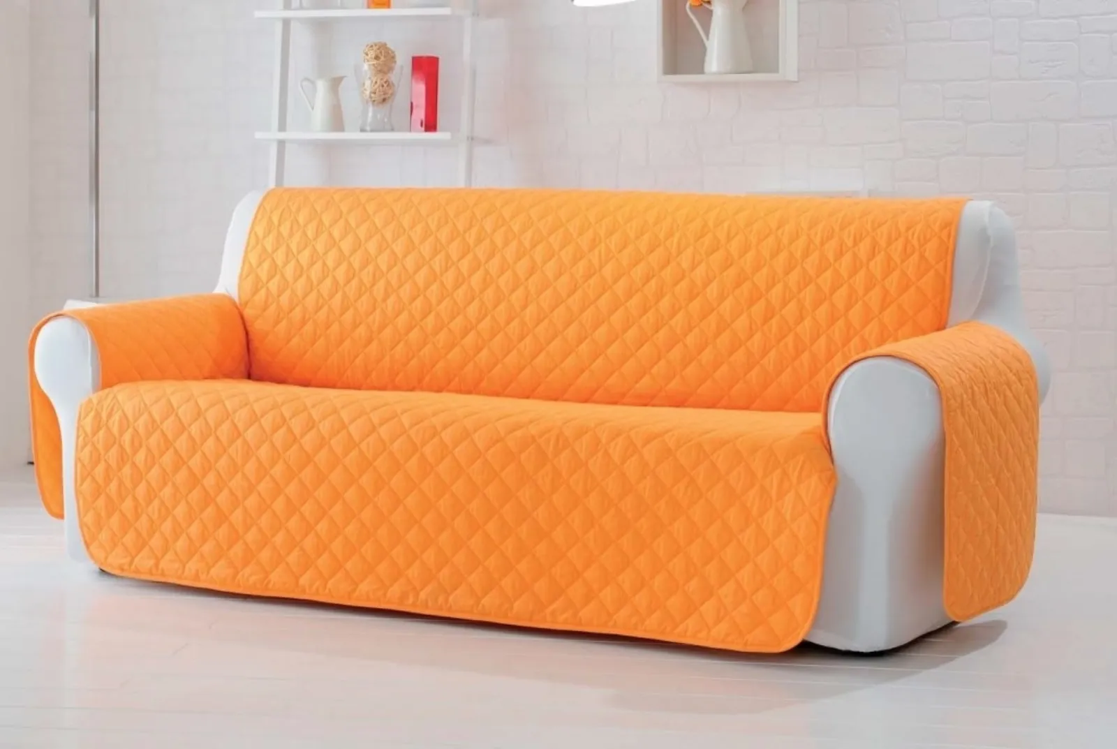 divano 1//2//3//4 posti Copridivano elastico in tinta unita in elastan protezione per soggiorno SHIYANTQ 90-140 cm divano divano moderno poliestere ad angolo 1 posto arancione per divano
