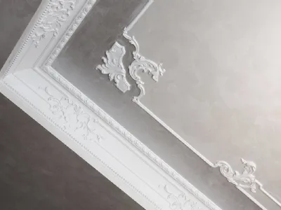 Decorare con le cornici in gesso