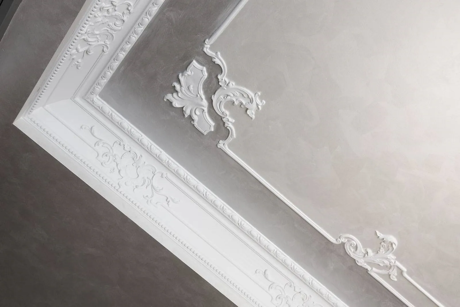 Cornice grande gesso ceramico per fai da te