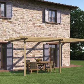 Pergolato in legno Leroy Merlin