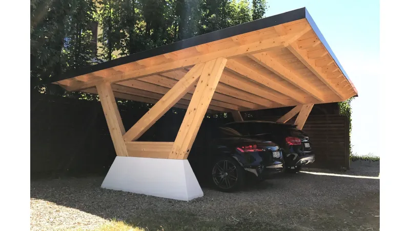 Tettoia in legno New York di Proverbio Outdoor Design