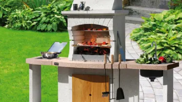 barbecue in muratura