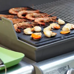 barbecue a gas
