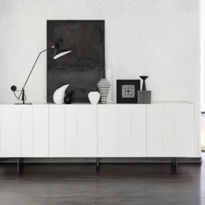 Credenza dal design contemporaneo Stripe di Novamobili