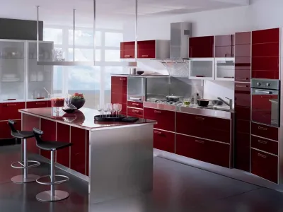 Crystal Scavolini: vetro e alluminio