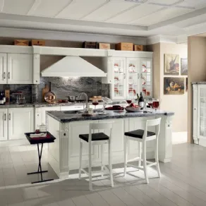 Cucina bianca classica