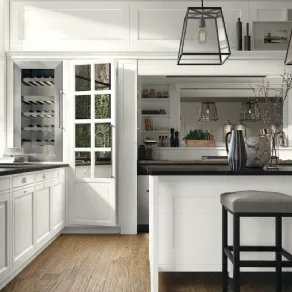 Cucine country bianche