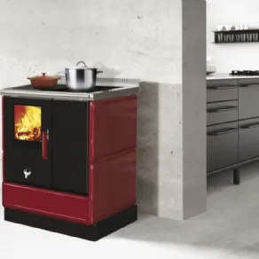 La cucina a legna KE 60 W della collezione Kitchen Kamin