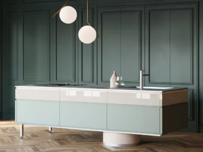 Cucina laccata o laminata? Caratteristiche e differenze