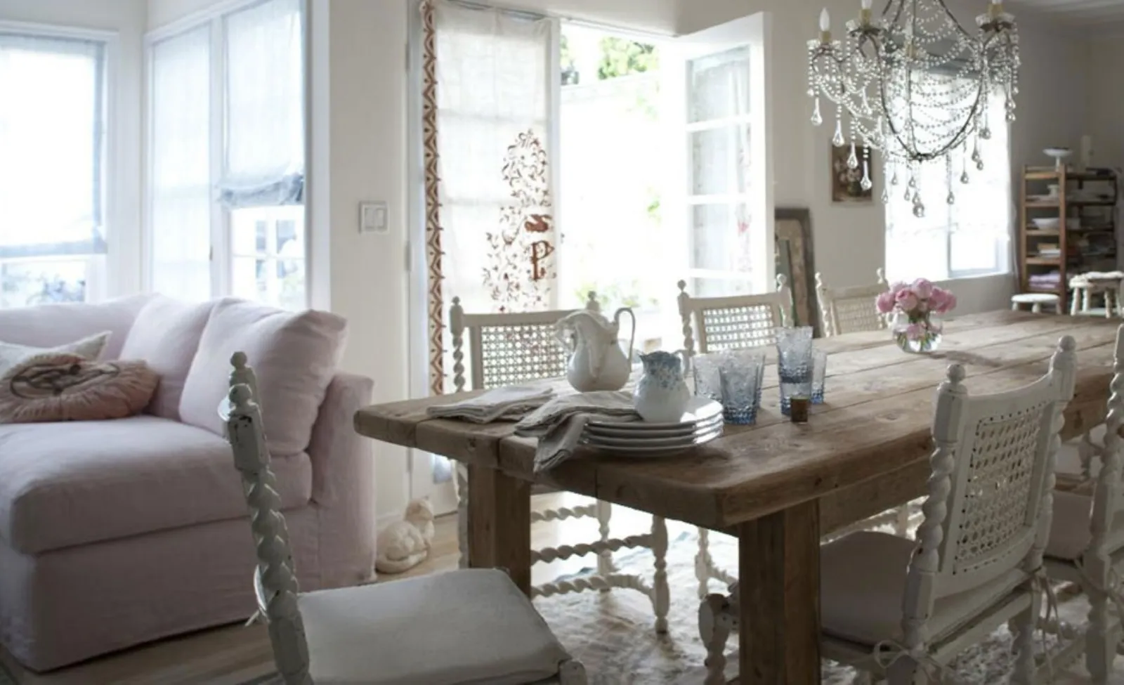 Cucina shabby chic, intramontabile e d'effetto