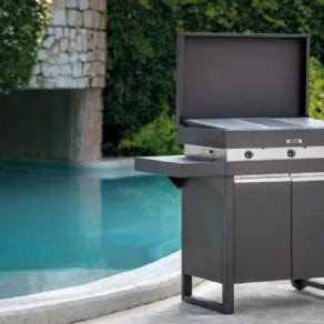 FGA 750 FO di Fògher. Barbecue a gas a 3 fuochi