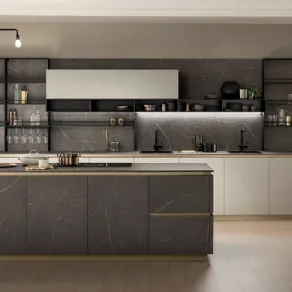DeLinea di Scavolini, la sofisticata versione con isola