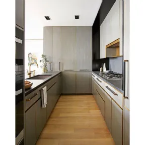 Le colonne sono adatte anche alle cucine piccole ad angolo
