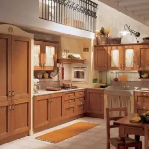 Cucine classiche con dispensa ad angolo