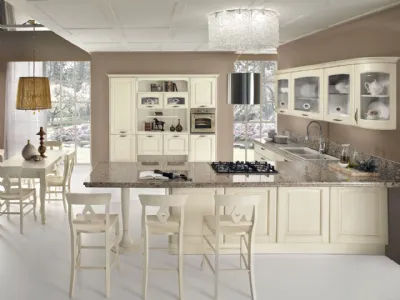 Cucina classica ad angolo Veronica Lube