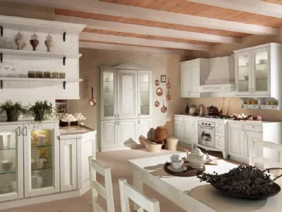 Cucine classiche bianche, fascino intramontabile