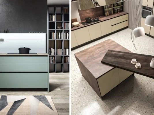 Cucine nere Idea Snaidero
