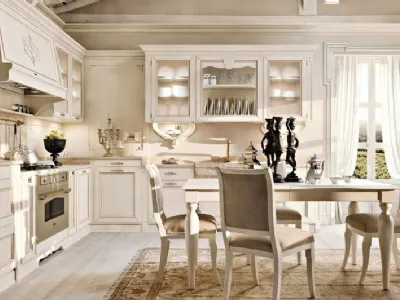 Cucine country bianche