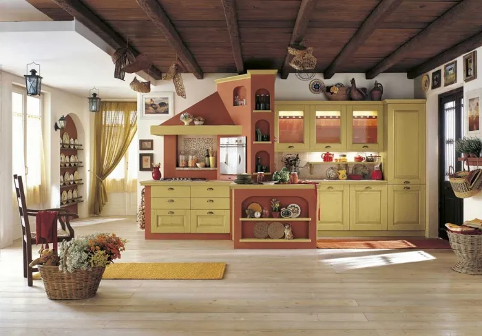 Cucine stile country chic