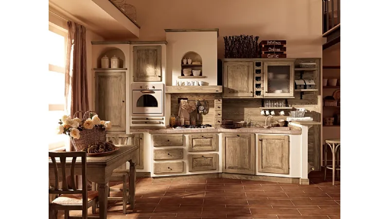 Cucina stile country chic