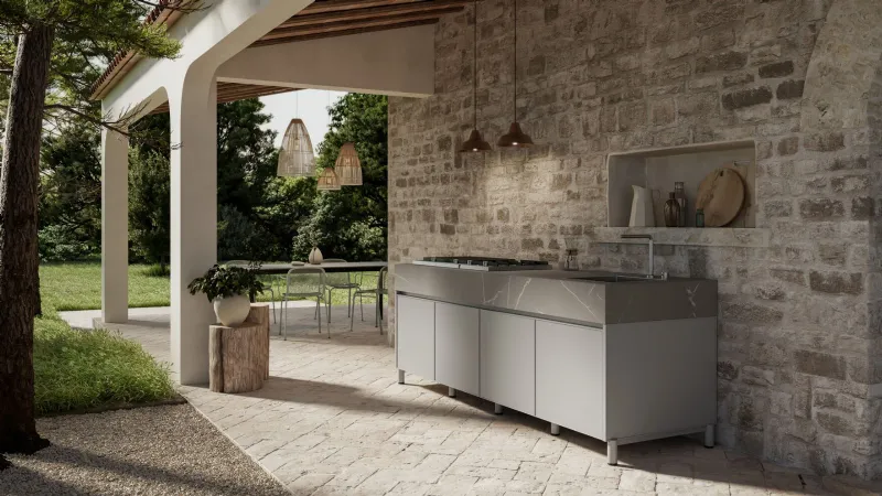 Cucina da esterno Aura di Arredo3