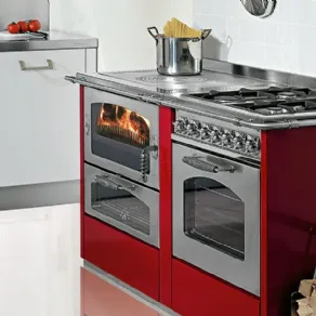 Cucina economica a legna